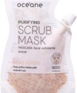 Océane Máscara Facial Esfoliante de Aveia e Abacate - Purifying Scrub Mask 35ml